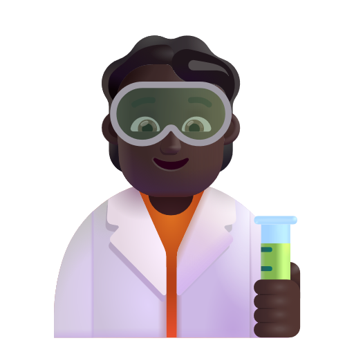 Scientifique: Peau Foncée