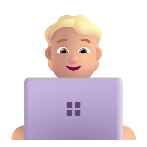 Informaticien (Tous Genres): Peau Moyennement Claire