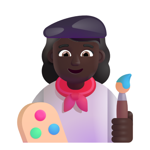 Artiste Femme: Peau Foncée
