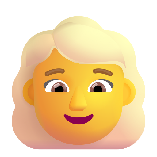 Femme: Cheveux Blonds