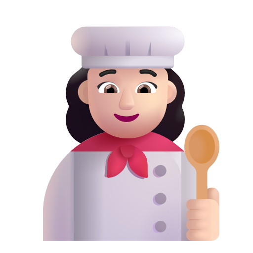 Cuisinière: Peau Claire