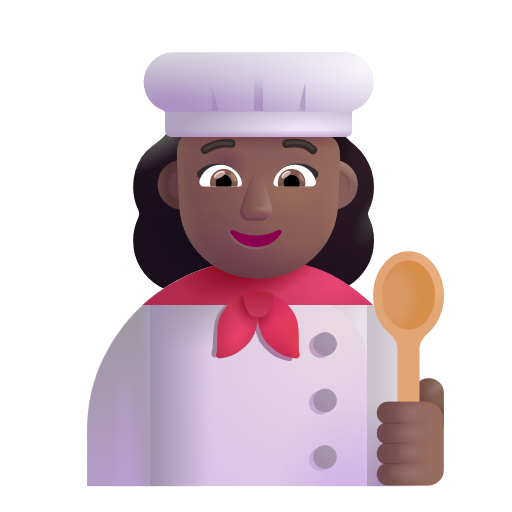 Cuisinière: Peau Moyennement Foncée