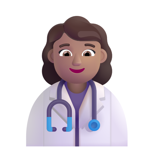 Professionnelle De La Santé: Peau Moyenne
