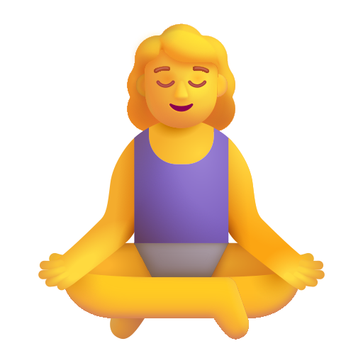 Femme Dans La Posture Du Lotus