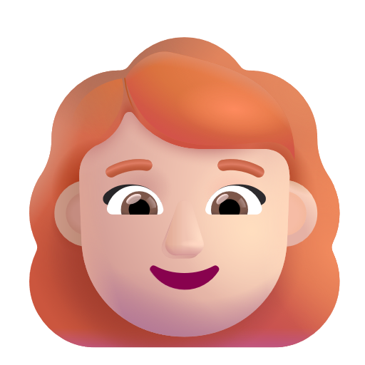 Femme: Peau Claire, Cheveux Roux