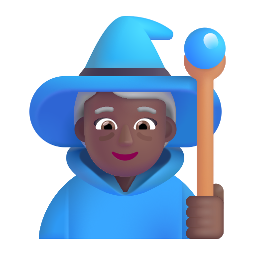 Mage Femme: Peau Moyennement Foncée