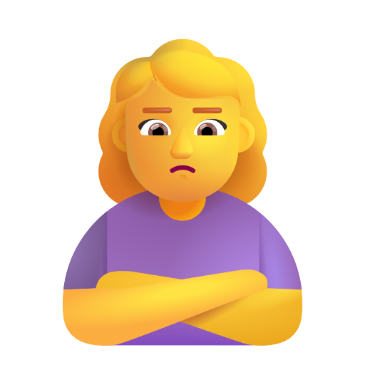Femme Qui Boude