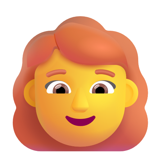 Femme: Cheveux Roux