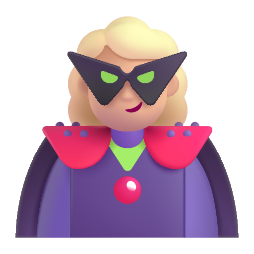 Super-Vilaine: Peau Moyennement Claire
