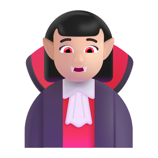 Vampire Femme: Peau Claire