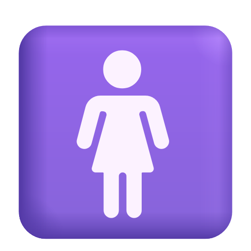 Symbole Toilettes Femmes Symbole Toilettes Femmes