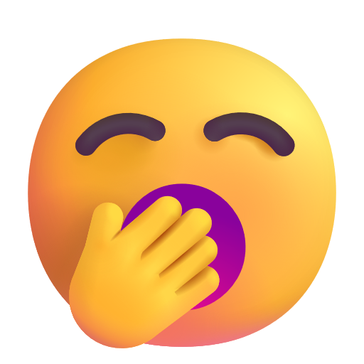 Visage Bâillant
