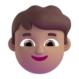 लड़का: मध्यम रंग की त्वचा