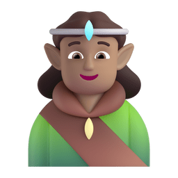 एल्फ़: मध्यम रंग की त्वचा