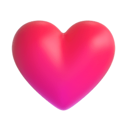 लाल दिल