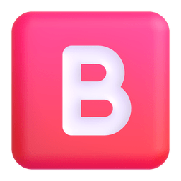 B Button (Blood Type) B Button (Blood Type)