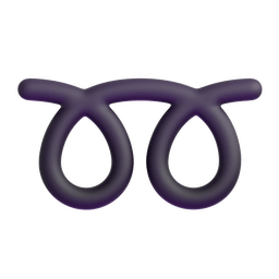 Double Curly Loop Double Curly Loop
