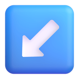 Down-Left Arrow Down-Left Arrow