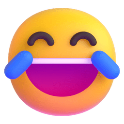 笑哭了