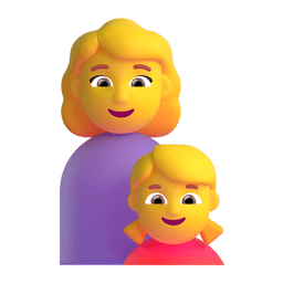 家庭：女人，女孩