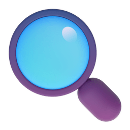 Magnifying Glass Tilted Left Magnifying Glass Tilted Left