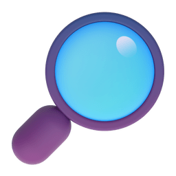 Magnifying Glass Tilted Right Magnifying Glass Tilted Right