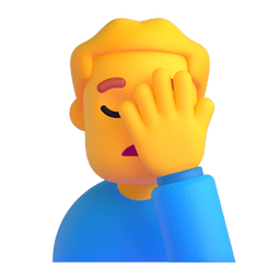 男生捂脸