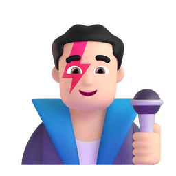 男歌手：较浅肤色
