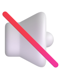 Muted Speaker Muted Speaker