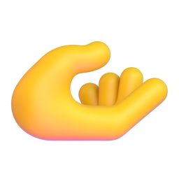 掌心向上的手