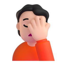 捂脸：较浅肤色