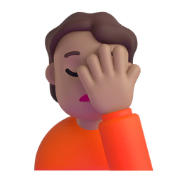 捂脸：中等肤色