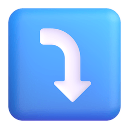Right Arrow Curving Down Right Arrow Curving Down