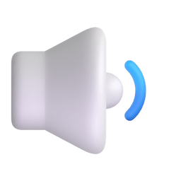 Speaker Medium Volume Speaker Medium Volume