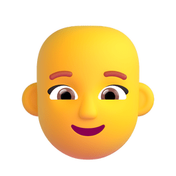 女人：秃顶