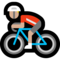 Велосипедист: светлый тон кожи