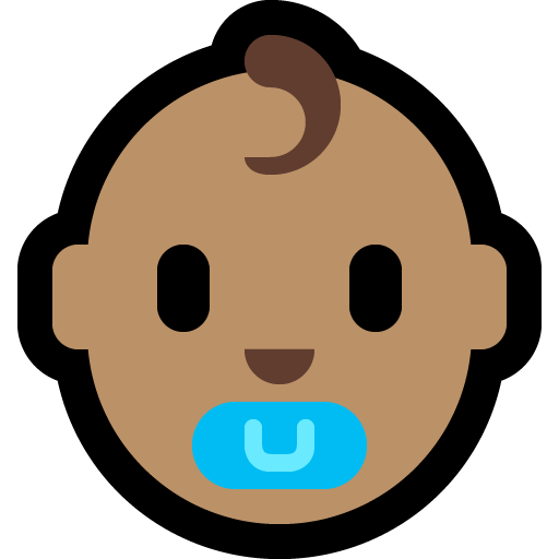 Baby: Gemiddelde Huidskleur