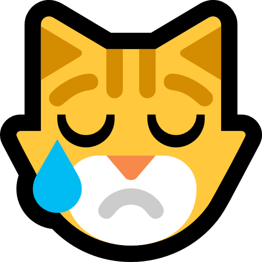 Huilende kat