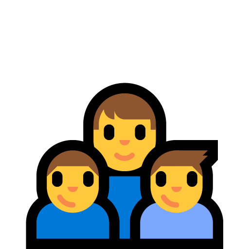 Gezin: Man, Jongen, Jongen