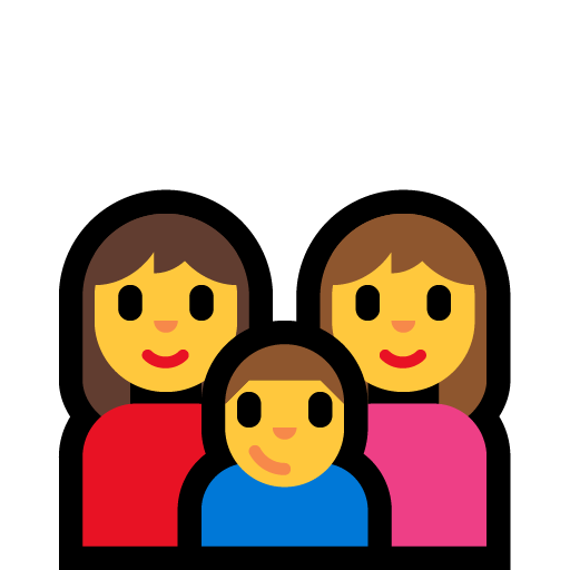 Gezin: Vrouw, Vrouw, Jongen