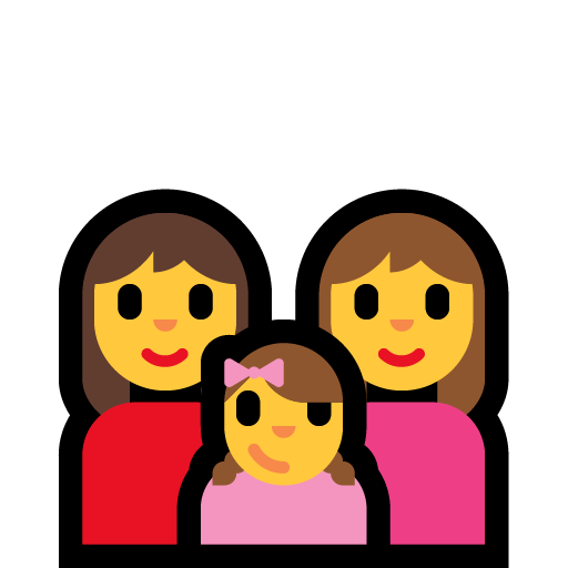 Gezin: Vrouw, Vrouw, Meisje