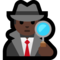 Detective Hombre: Tono de Piel Oscuro