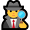 Mannelijke detective