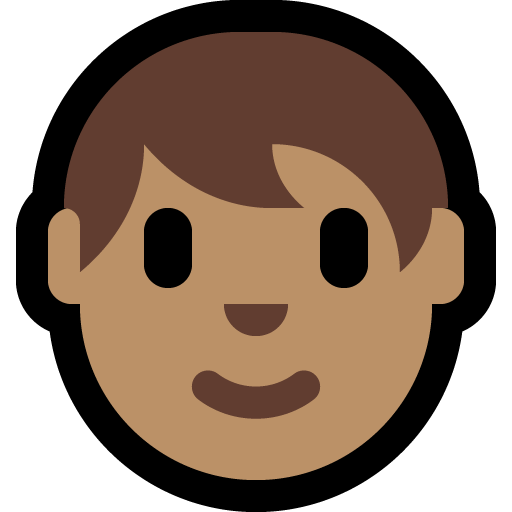 Persoon: Gemiddelde Huidskleur
