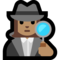 Detective Mujer: Tono de Piel Medio