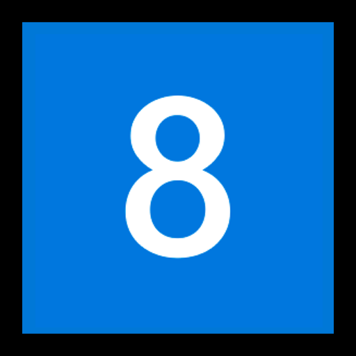 Клавіша з цифрою 8
