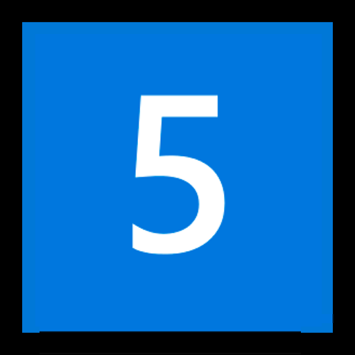 Клавіша з цифрою 5