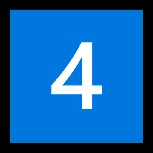 Клавіша з цифрою 4