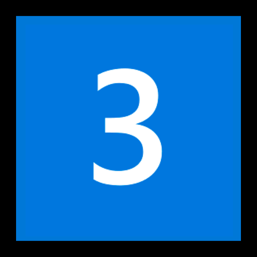 Клавіша з цифрою 3