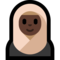 Wanita dengan Jilbab: Warna Kulit Gelap